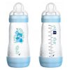 MAM anti colic cumisüveg 320ml - kék