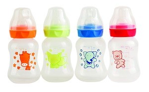  1 db Baby Bruin PP cumisüveg 125 ml + Ajándék - kék színben