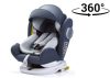 BOXING DAY - ISOFIX-es 360°-ban forgatható Mama Kiddies Murphy biztonsági autósülés (0-36 kg) grey színben ajándék napvédővel