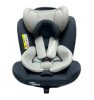 BOXING DAY - ISOFIX-es 360°-ban forgatható Mama Kiddies Murphy biztonsági autósülés (0-36 kg) grey színben ajándék napvédővel