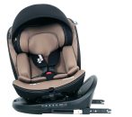   ISOFIX-es 360°-ban forgatható Mama Kiddies i-Size Power GT2 biztonsági autósülés (40 -150 cm) bézs színben ajándék napvédővel