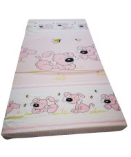   Mama Kiddies Sofie Dreams matrac 120x60x5 cm méretben (utazóágyba is) - Pink Puppy 