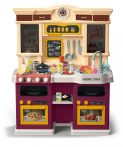   Mama Kiddies 85 részes 83 cm magas Home Chef lila játék babakonyha szett kiegészítőkkel