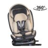 Black November - ISOFIX-es 360°-ban forgatható Mama Kiddies iSize Phoenix Edition Rotary Protect GT biztonsági autósülés (40 -150 cm) bézs színben ajándék napvédővel