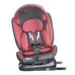   ISOFIX-es 360°-ban forgatható Mama Kiddies iSize Phoenix Edition Rotary Protect GT biztonsági autósülés (40 -150 cm) piros színben ajándék napvédővel